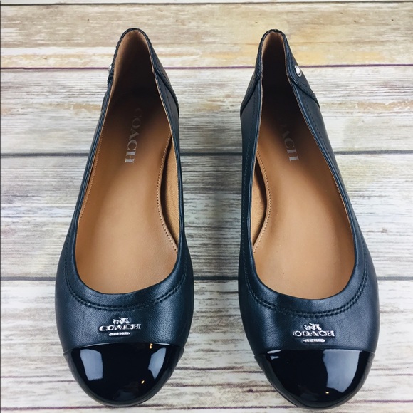 Coach Shoes - Coach Chelsea Matt Calf/Patent Flat- 7
